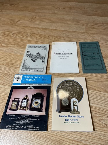 Clock books seth thomas - books,