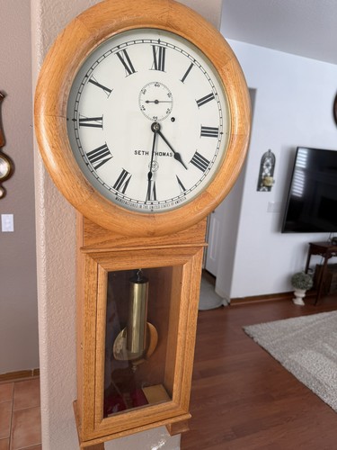 Antique seth thomas oak - antique,