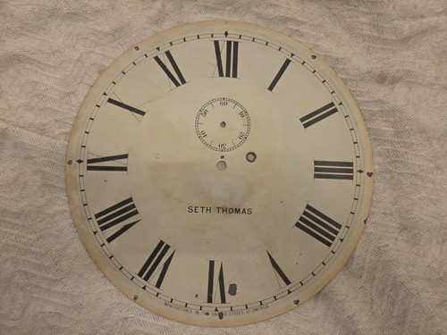 Seth thomas dial - 3,